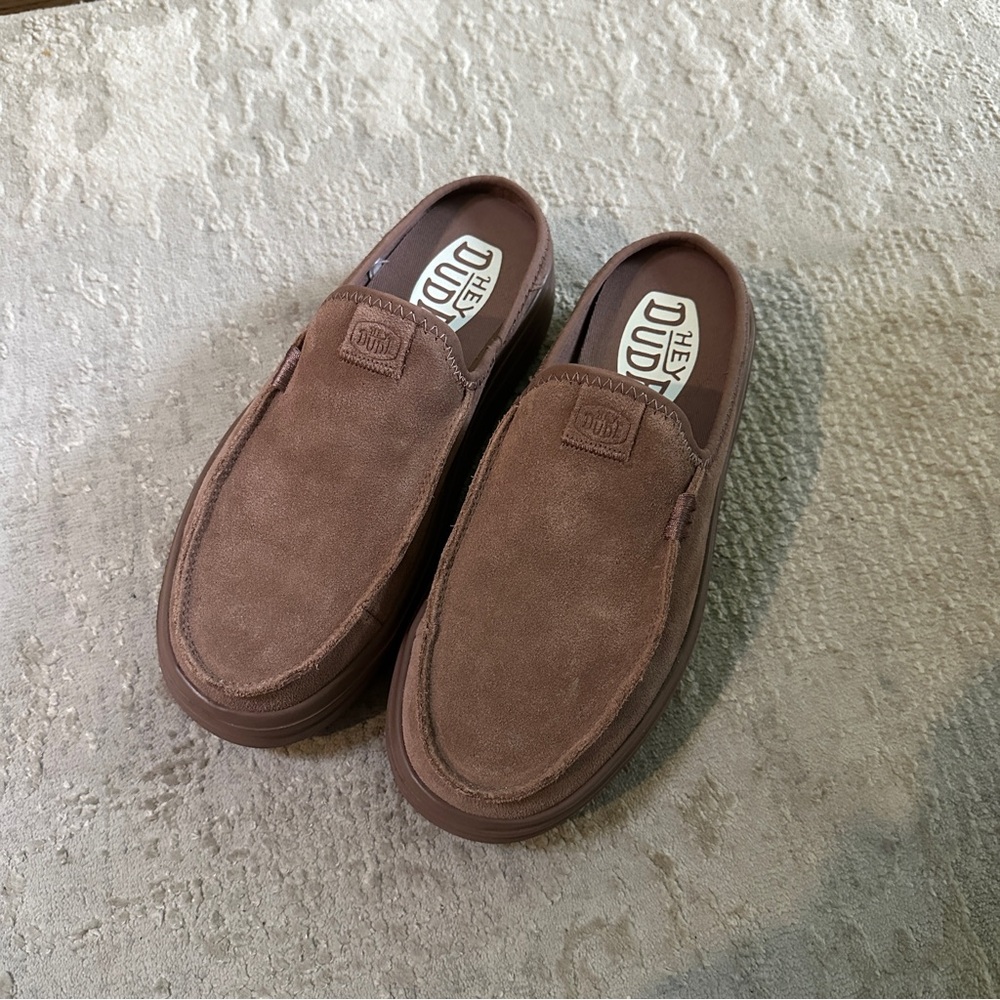 Hey Dude Women’s Brown Slip-On Shoes